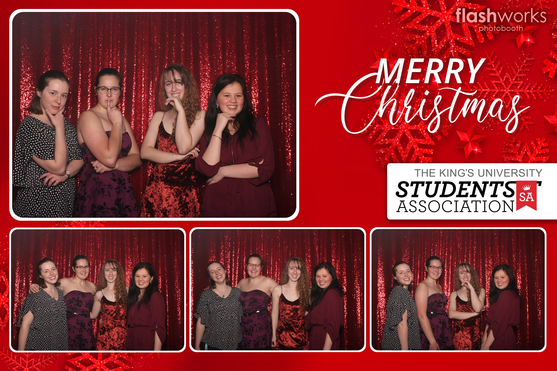Kings Christmas Party | View more photos from the event at gallery.flashworksphotobooth.com/u/FlashworksPhotoboothInc/Kings-Christmas-Party